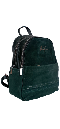 Rucsac Dama Piele Naturala Verde Teo V. Fabbiano G04568 [2]