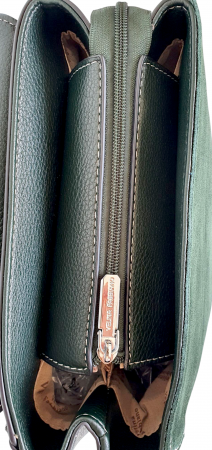 Rucsac Dama Piele Naturala Verde V.Fabbiano Anelis G04381 [5]