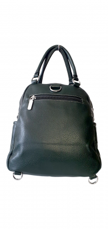 Rucsac Dama Piele Naturala Verde V.Fabbiano Pia G03112 [3]