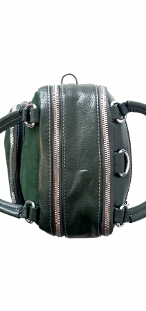 Rucsac Dama Piele Naturala Verde V.Fabbiano Pia G03112 [4]