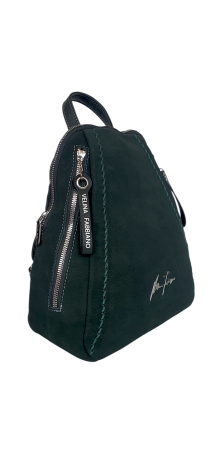 Rucsac Dama Piele Naturala Verde V.Fabbiano Smaranda G04425 [2]
