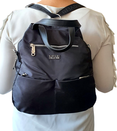 Rucsac Dama Textil Negru Melania G04500 [6]