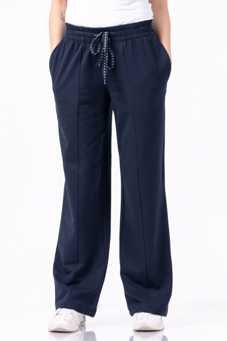 Pantaloni dama - Bleumarin [4]