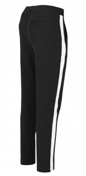 Pantaloni Dama LAZO AIR LINE, Negru cu Alb [2]