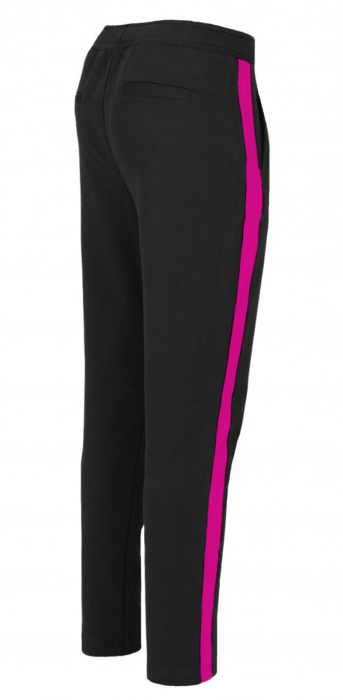 Pantaloni Dama LAZO AIR LINE, Negru cu ciclam [2]
