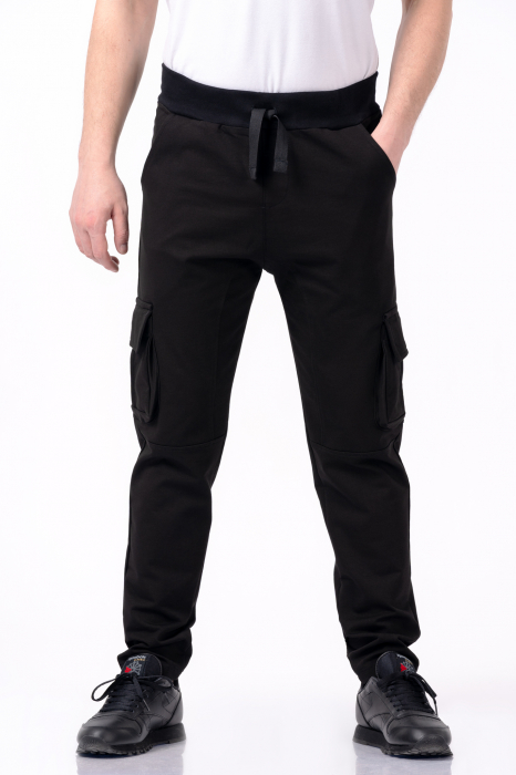 Pantaloni negri - Lazo Pocket [1]