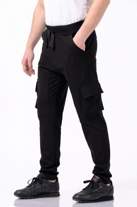 Pantaloni negri - Lazo Pocket [2]