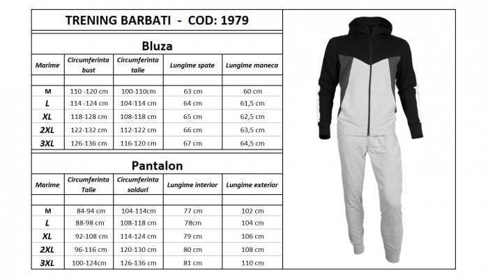 Trening barbati gri cu negru [9]