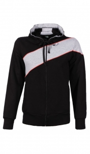 Hanorac Damă LAZO LIGHT Negru cu Gri/vipușcă Corai [0]