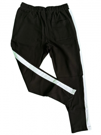 Pantaloni - pantaloni-bărbătești-lazo-camouflage-track-pants-negru