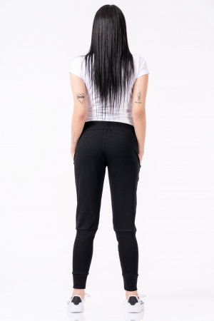 Pantaloni dama, Lazo Jogger, negru [3]