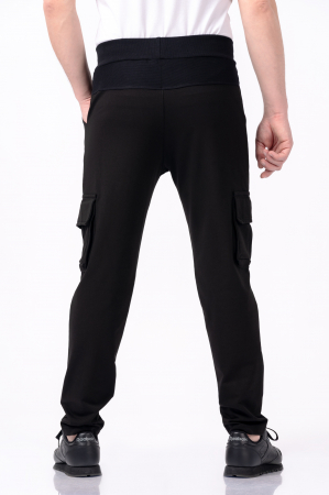 Pantaloni negri - Lazo Pocket [2]