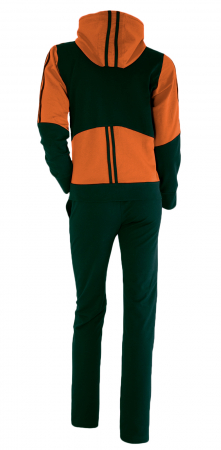 Trening dama - Negru cu portocaliu [1]