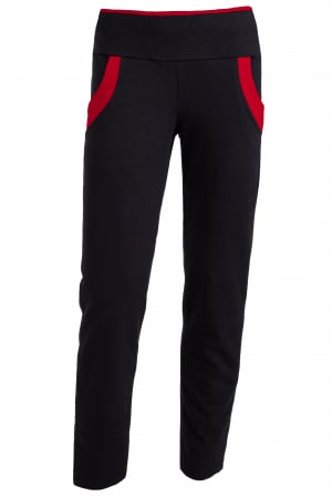 Trening Damă LAZO-BIG CITY, Negru cu Roșu / Gri [3]