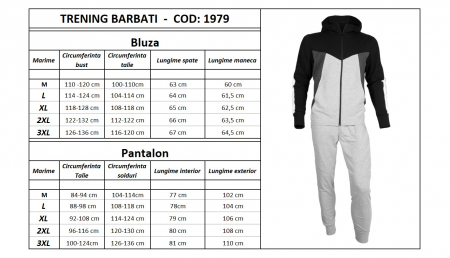Trening barbati gri cu negru [8]