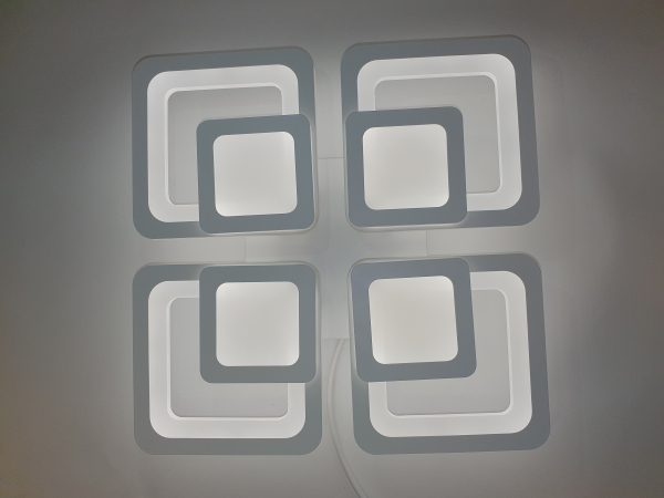 Resigilat - Lustra LED Square Design, SLC, Patrata 50 cu Telecomanda [6]