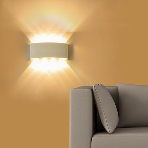 Aplica exterior LED integrat  ,otel inoxidabil cu 6 surse x 1W, IP44, rezistenta la apa si praf, Alb ,Lumina calda [7]