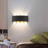 Aplica exterior perete 2x4W lumina calda Gri [3]