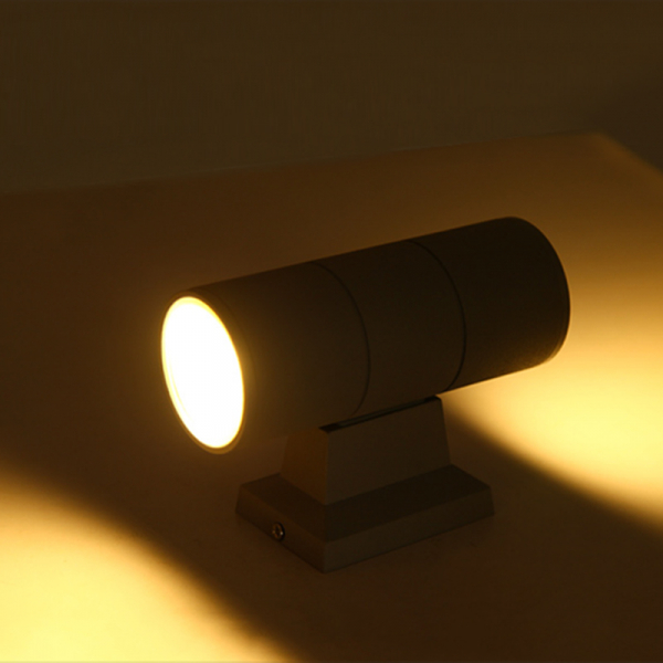 Aplica exterior perete 8W Rotund [2]