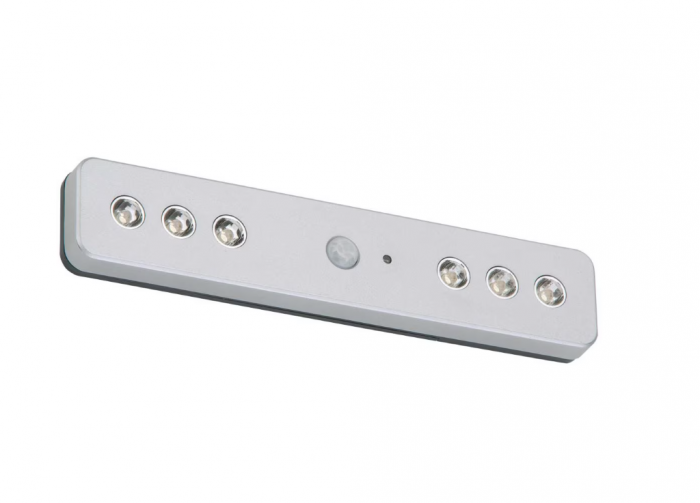 Aplica LED cu senzor de miscare si de lumina, Briloner, 6xLED/0,08W 5 lm, lumina rece 6500K, IP20 [3]