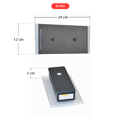 Aplica exterior slim 6w Neagra [2]