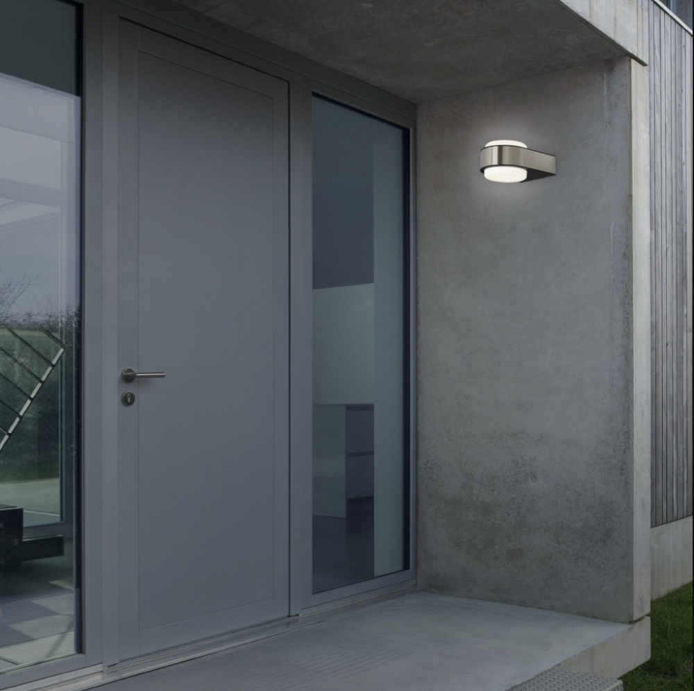 Aplica LED pentru exterior Briloner Leuchen Hanau, 6.5W, 650 lumeni, lumina neutra (4000K), IP44, Gri [2]