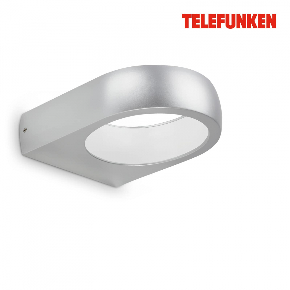 Aplica LED exterior Briloner Argintie PUKA 6.5W 680 lumeni lumina neutra IP44 [2]