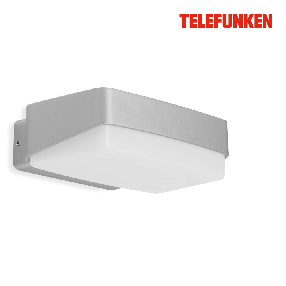 Aplica LED pentru exterior Briloner Leuchen Maintz, 14 W, 1500 lumeni, lumina neutra (4000K), IP44, Silver Briloner [2]