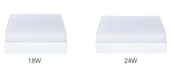Aplica led slim 18w Patrata [4]