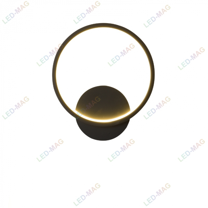Aplica perete LED Circle Design Neagra [2]