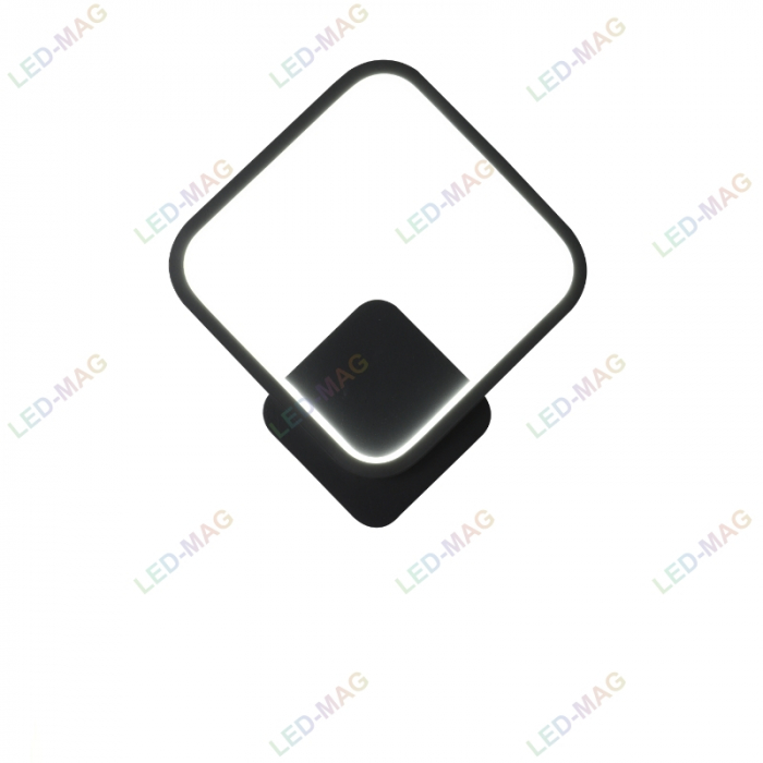 Aplica perete LED Square Design Neagra [2]