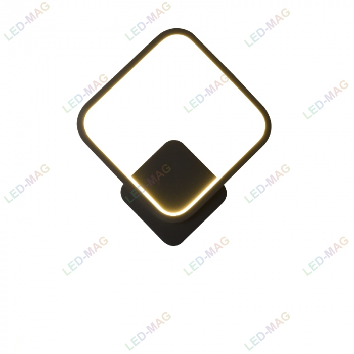 Aplica perete LED Square Design Neagra [3]