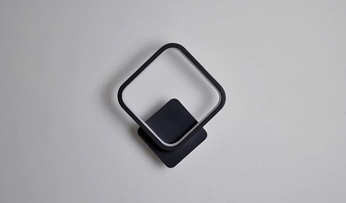 Aplica perete LED Square Design Neagra [6]