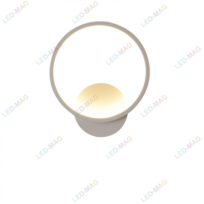 Aplica perete LED New Circle Design Alba [4]