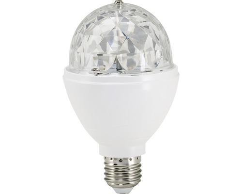 Bec disco rotativ LED RGB Briloner, E27, 3W, unghi reflexie 180 grade [3]