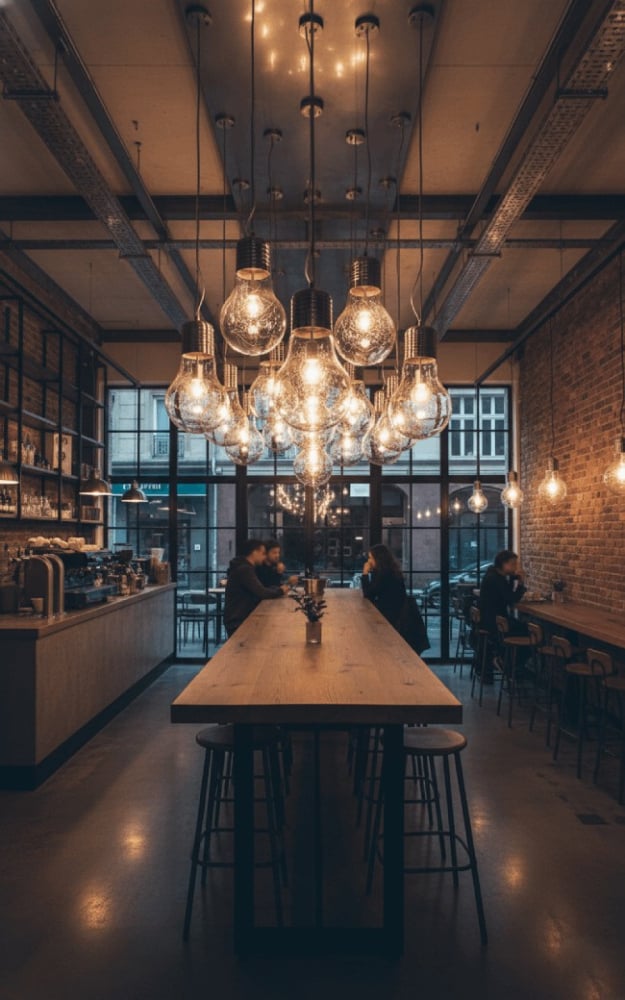 Candelabru sticla design modern Futura soclu E27 [1]