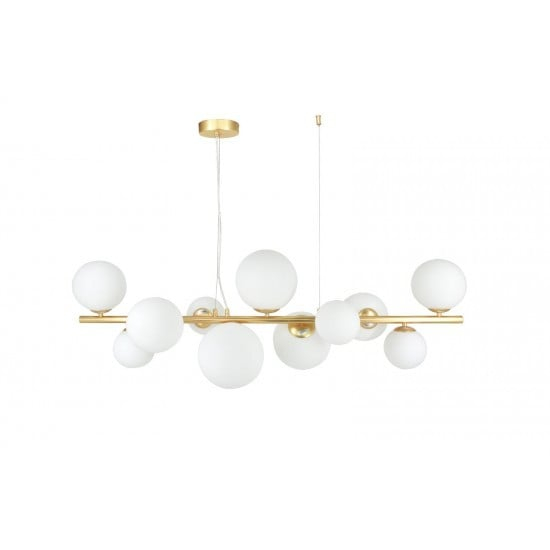 Candelabru Gold Suspendat Cu 11 Elemente Luminoase [2]