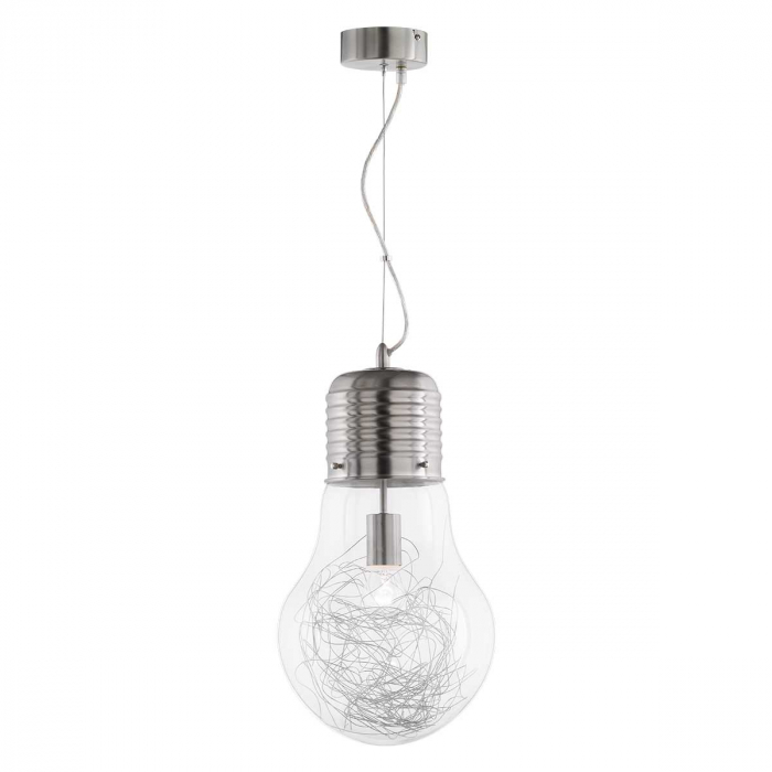 Candelabru sticla design modern Futura soclu E27 [3]