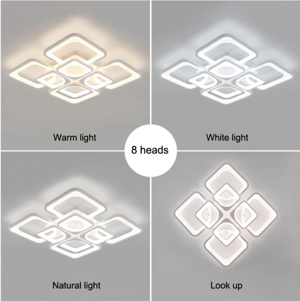 Resigilat  Lustra Led Square Design SLC 8 [3]