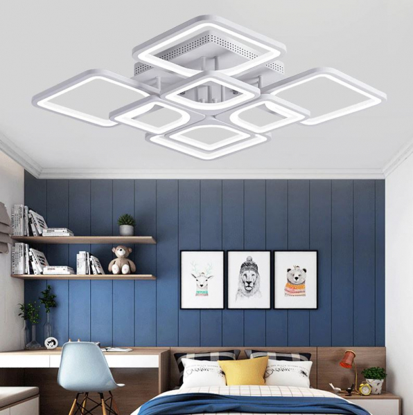 Resigilat  Lustra Led Square Design SLC 8 [2]