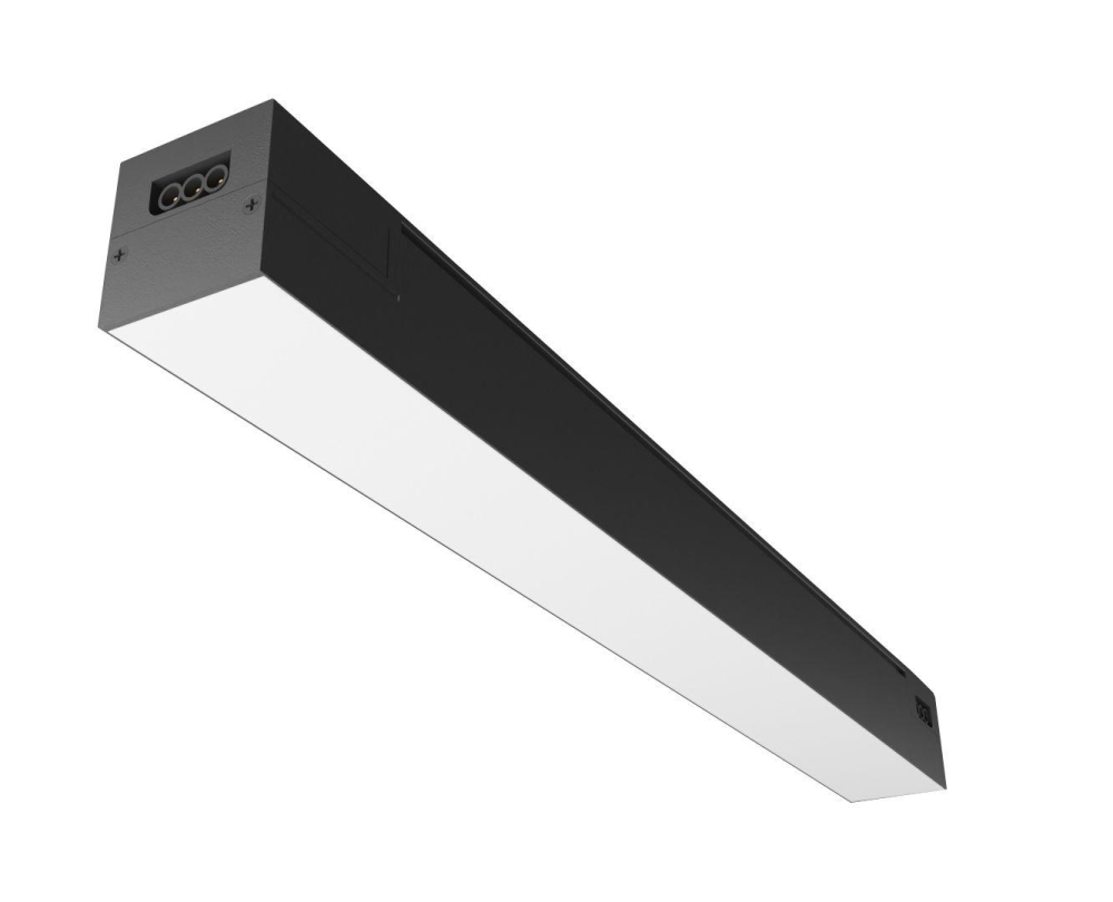 Lampă LED Liniara Modulară, Aluminiu Negru, 100lm/W, Montaj Suspendat/Aparent [3]