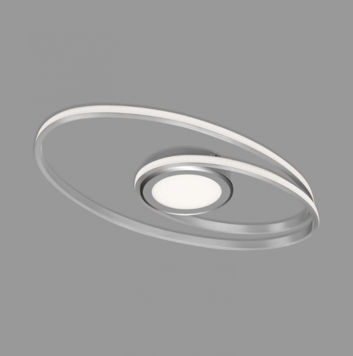 Lustra Led Briloner Leuchen Rotunda Argintie 22w 2800 Lumeni Lumina Calda [2]