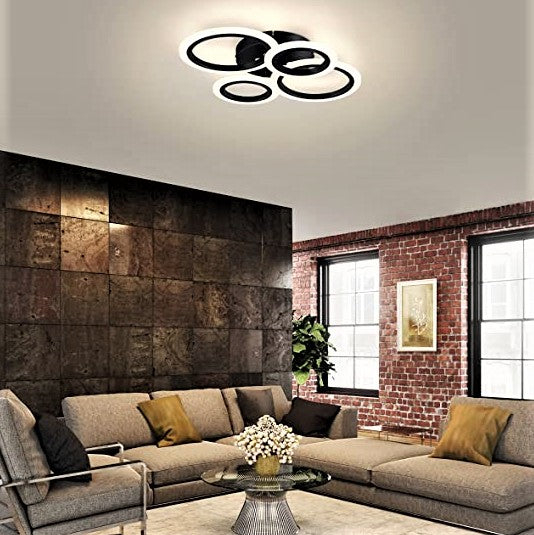Led Circle Black SLC 2+2 [8]