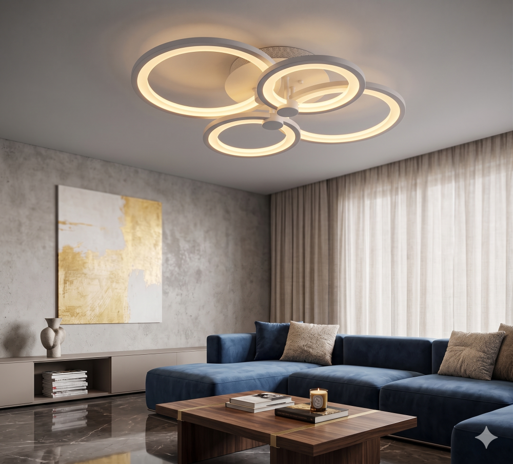 Lustra Led cu telecomanda [2]