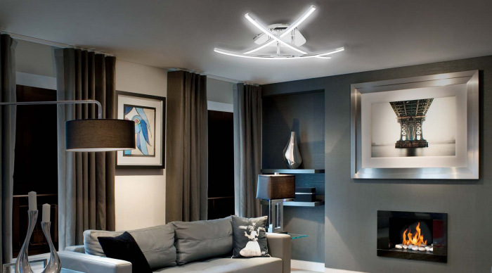 Lustra Led plafoniera CRATER SLC [3]