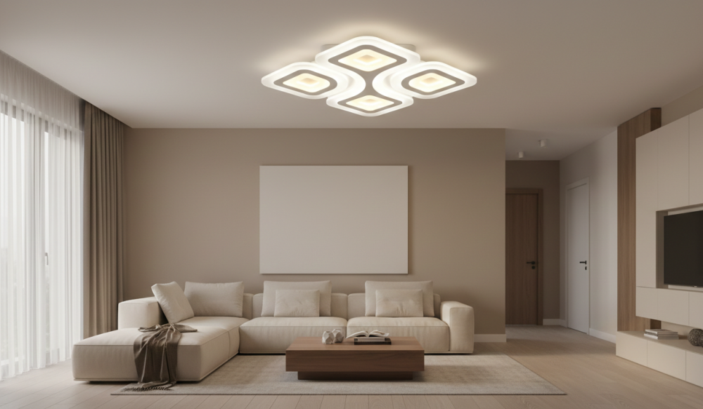 Lustra LED Infinite Square [6]