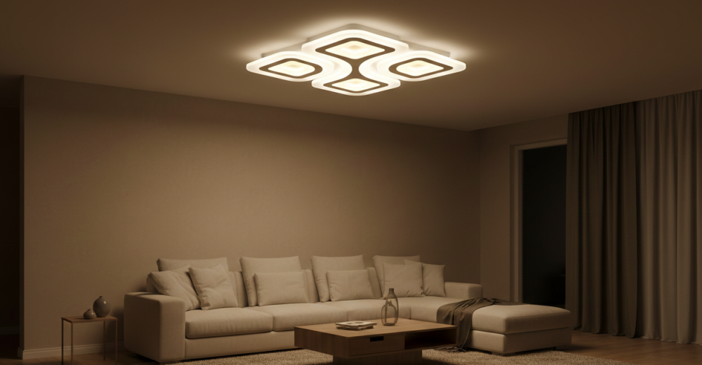 Lustra LED Infinite Square [8]