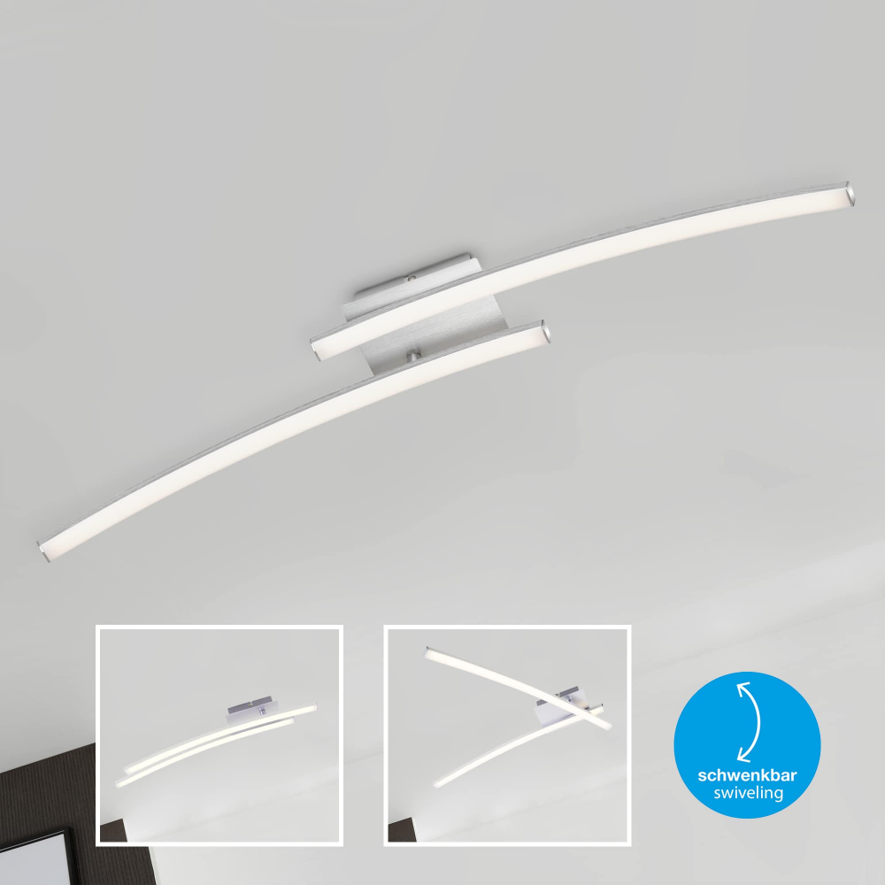 Plafoniera led 2 surse 18w lumina calda [5]