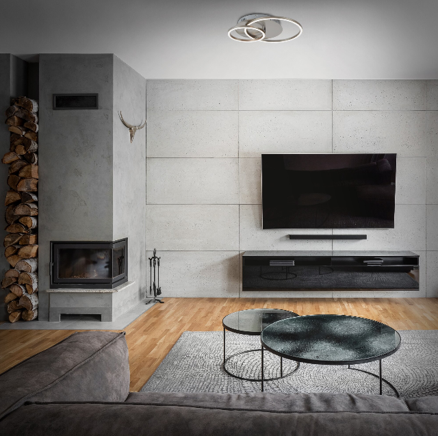 Lustra LED integrat Briloner Leuchen Frames, 30W, 2400 lumeni, lumina calda (3000K), Dimmabil in trepte cu functie de memorie, 39x30x8 cm, Nichel Mat [4]