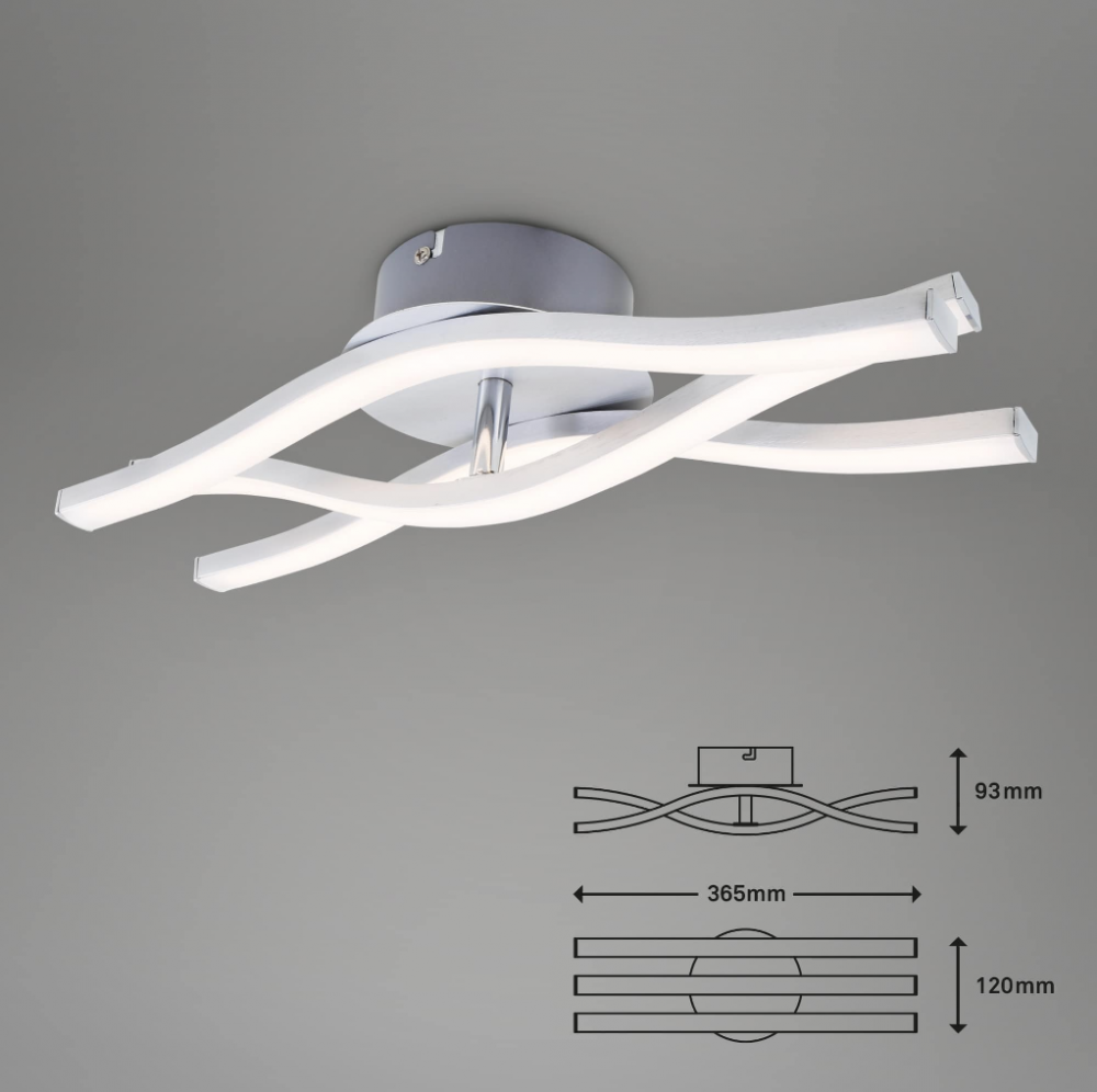 Lustra led Go LED 3 Brate 15W lumina calda [2]